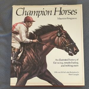 Champion Horses Coffee Table Book By  Maurizio Bongianni.
